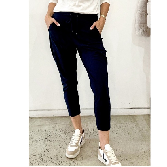 RAFFAELLO ROSSI GIRA PANTS 6/8 - BLACK  - Athletic Leggings size 32 - Picture 1 of 15